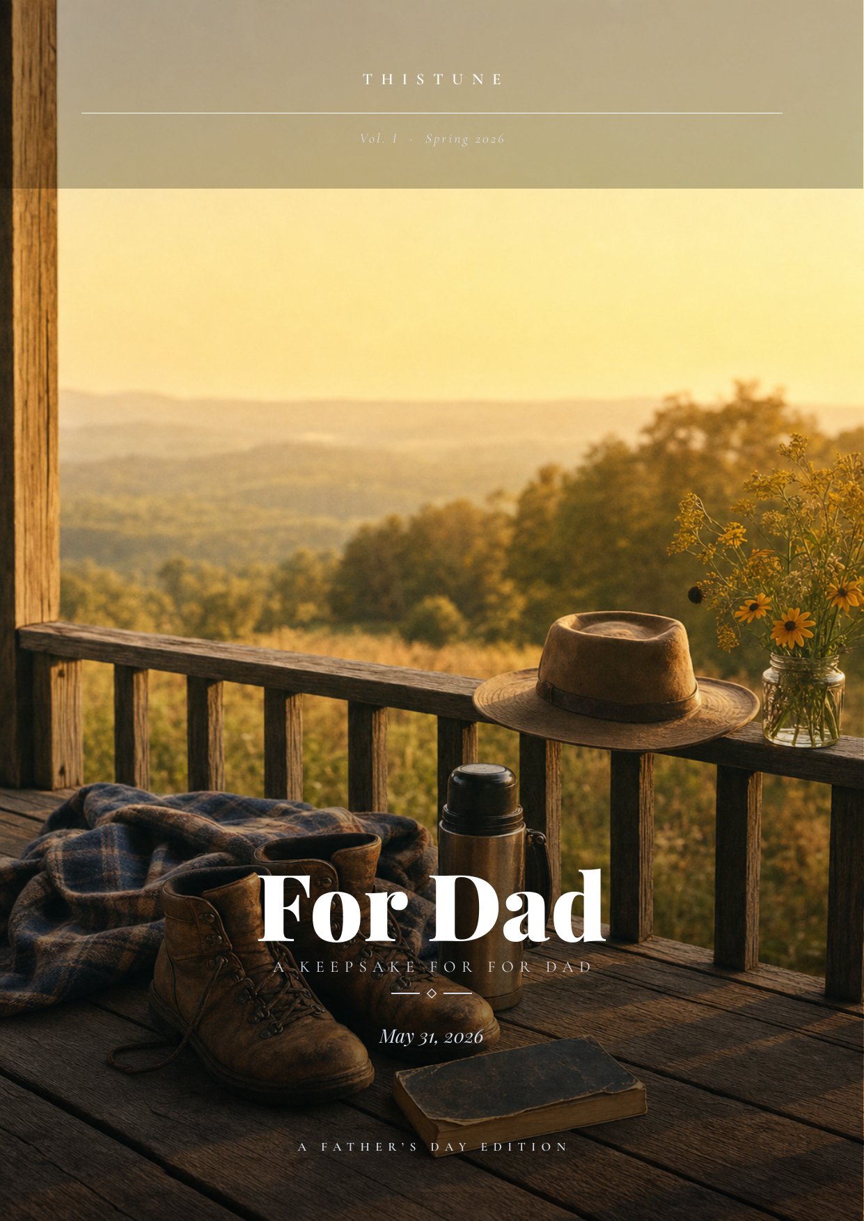 Father&rsquo;s Day keepsake cover